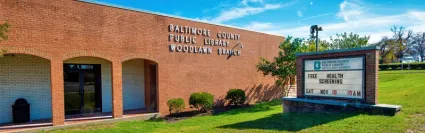 Woodlawn library branch building