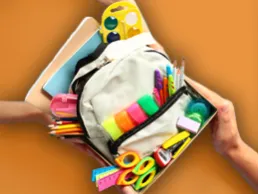 photo of school supplies