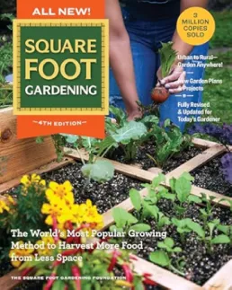 The cover of the book All New Square Foot Gardening