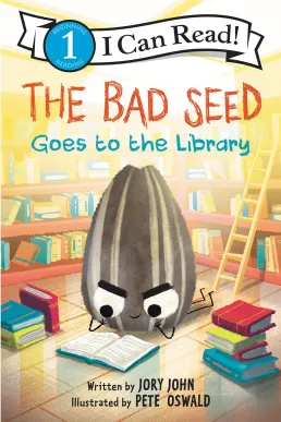 book cover of The Bad Seed Goes to the Library
