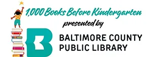 The 1,000 Books logo.