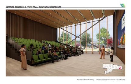 interior concept photo of future Essex branch